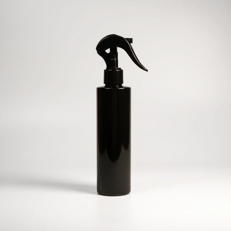 Pravada private Label Smooth Black Trigger Sprayer - 24-410