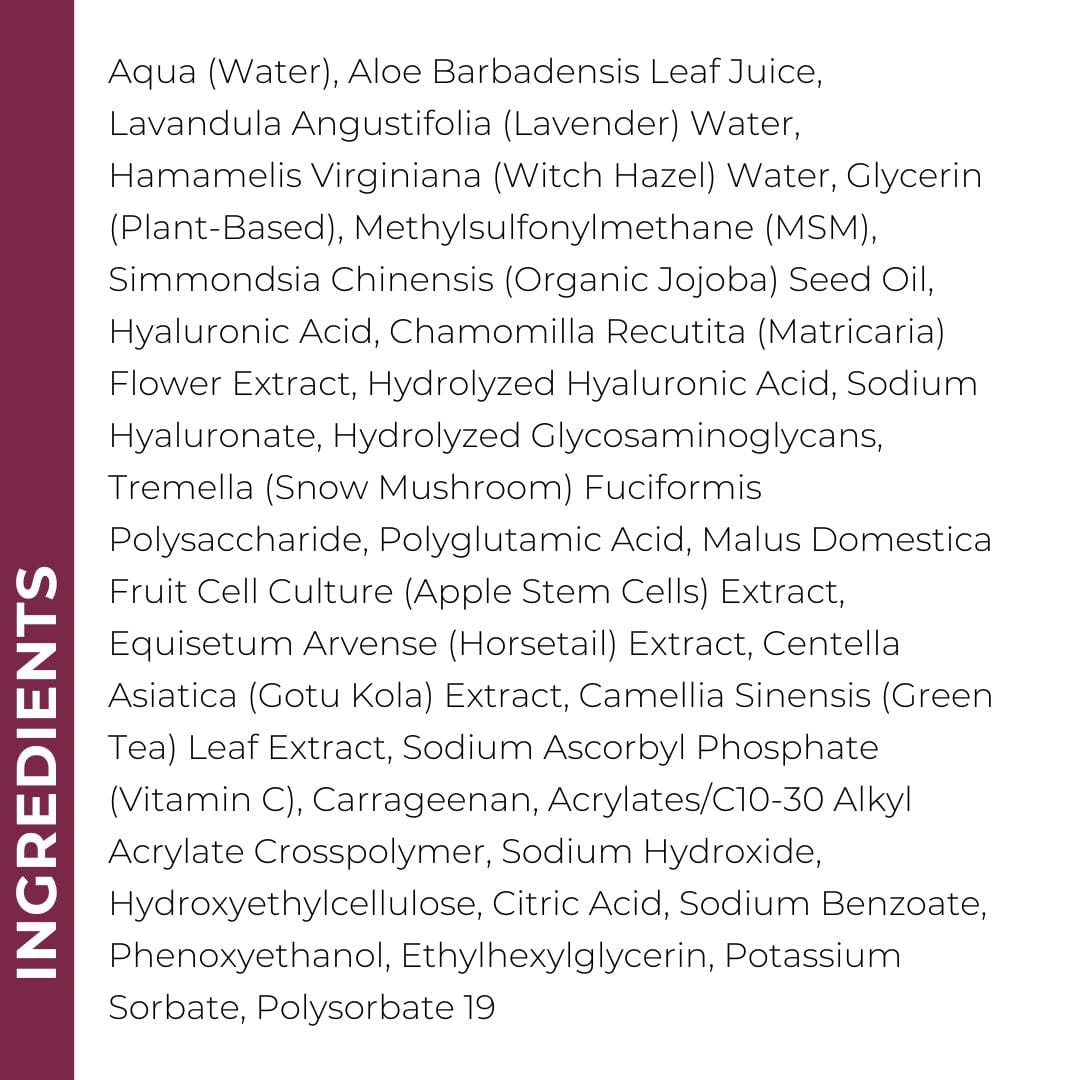 Pravada private Label Stem-A Hyaluronic Acid Serum - Samples