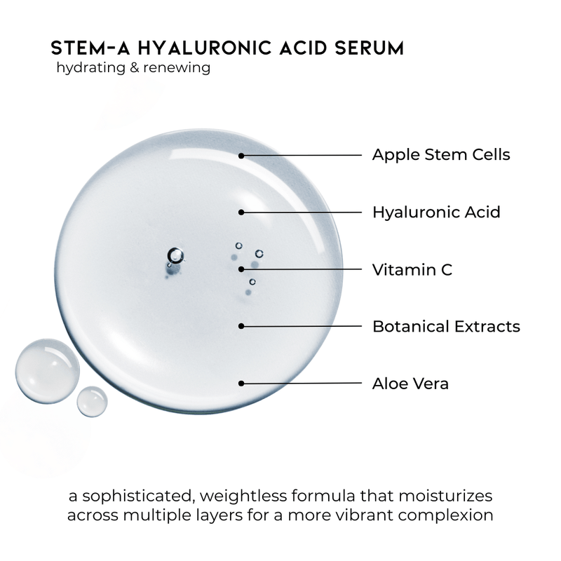 Pravada private Label Stem-A Hyaluronic Acid Serum - Samples