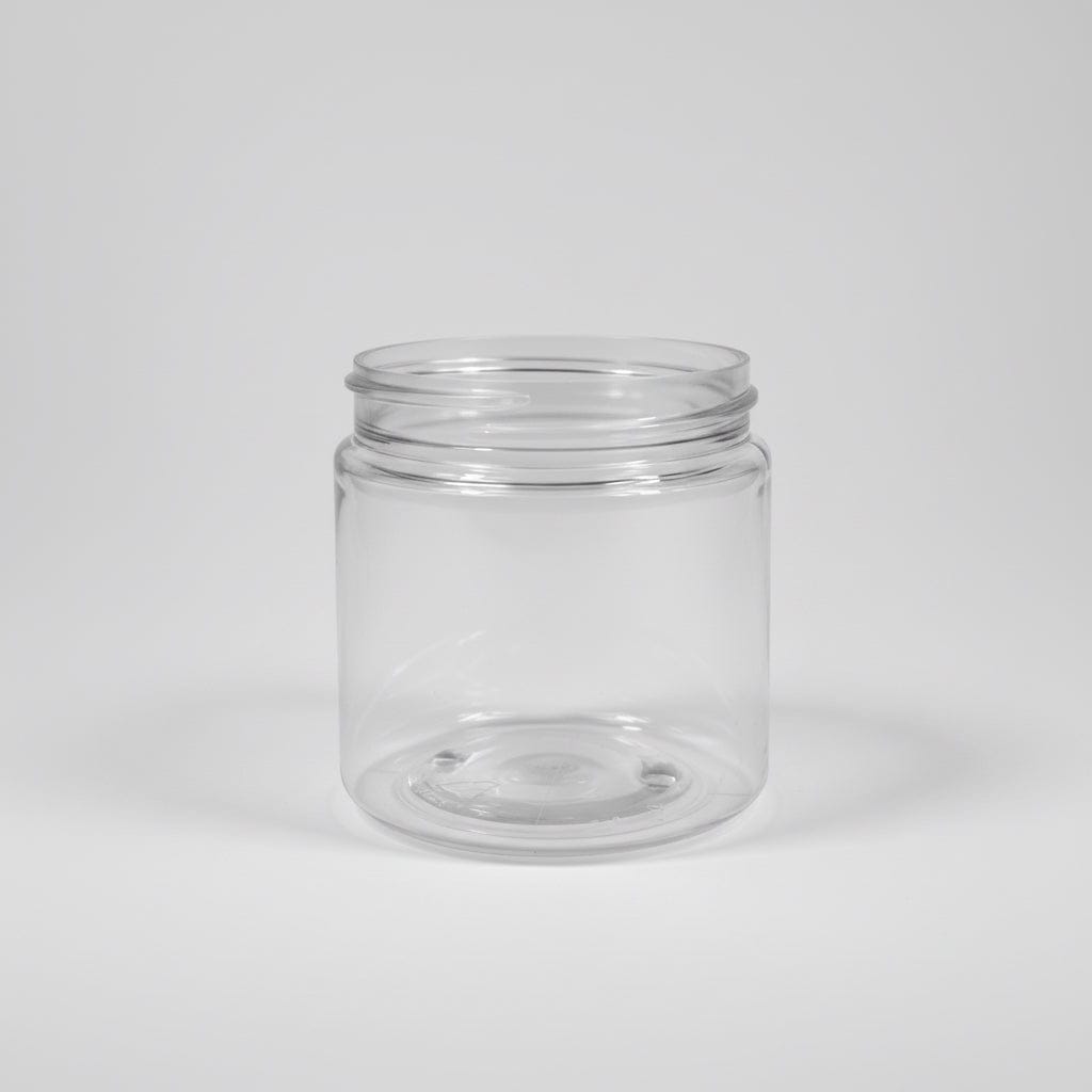 Pravada private Label Straight Clear Plastic Jar - 4oz