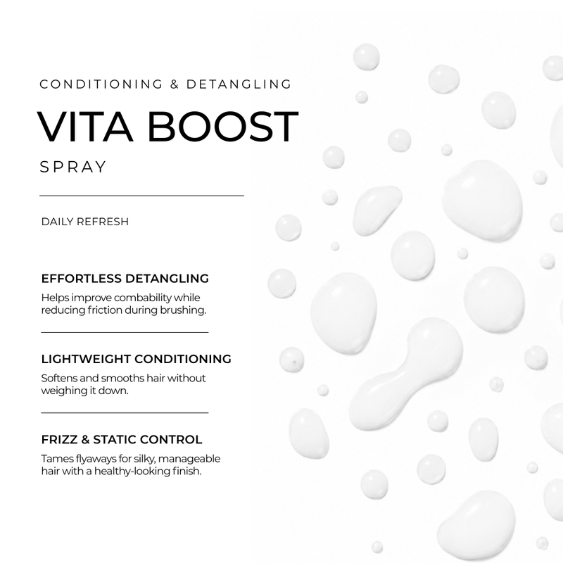 Pravada private Label Vita Boost Conditioning & Detangling Spray