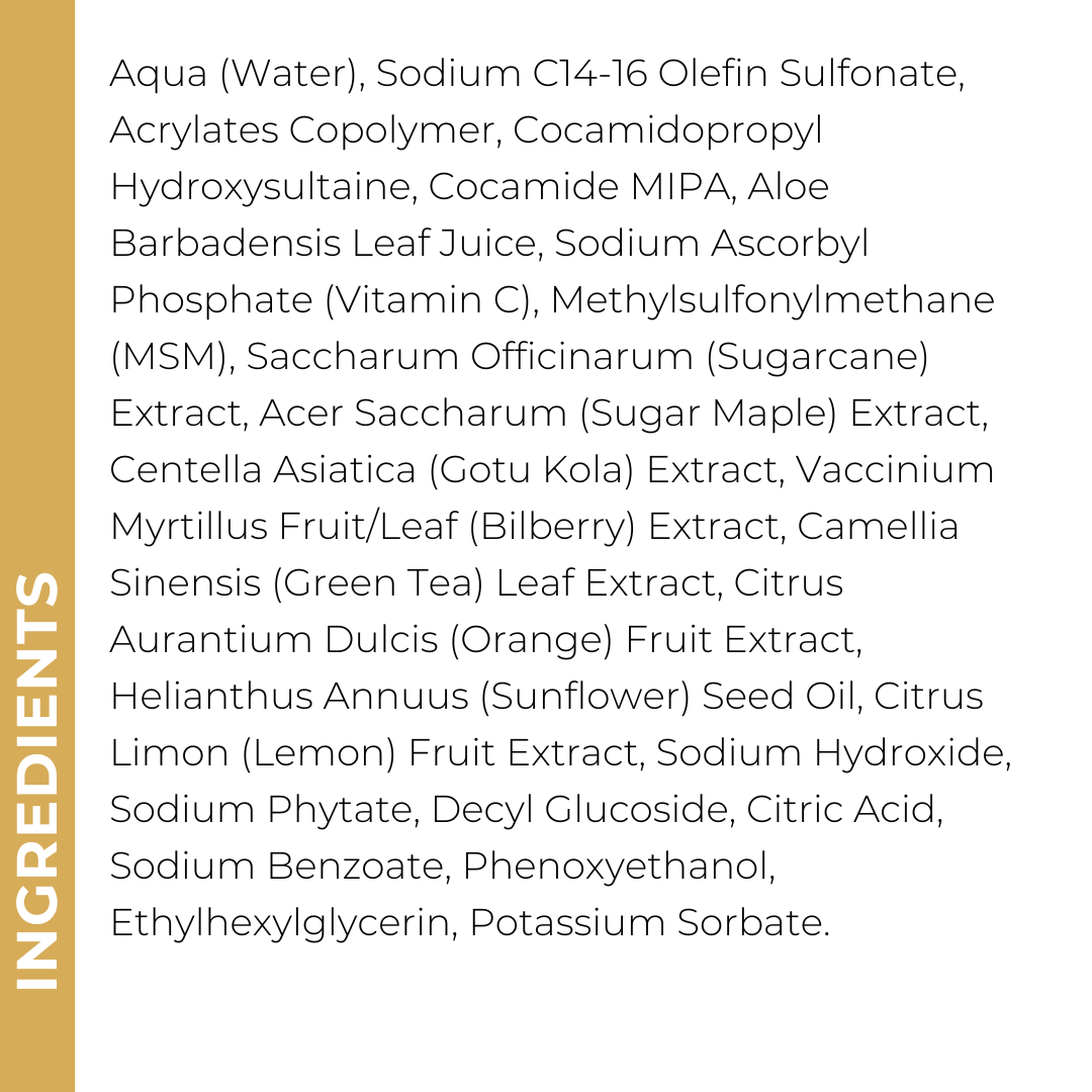 Pravada private Label Vitamin C Cleanser - Samples