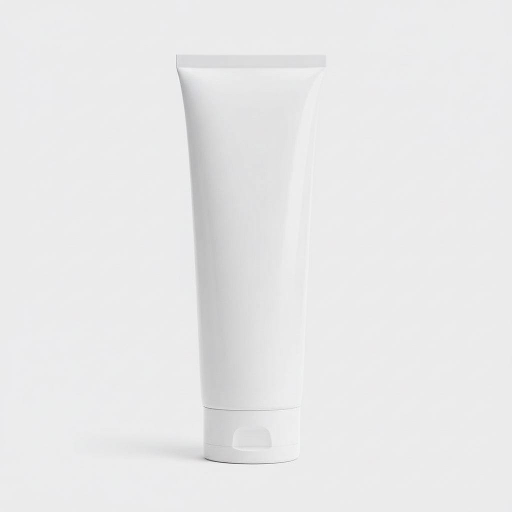 Pravada private Label White Flip-Cap Tube - 8oz