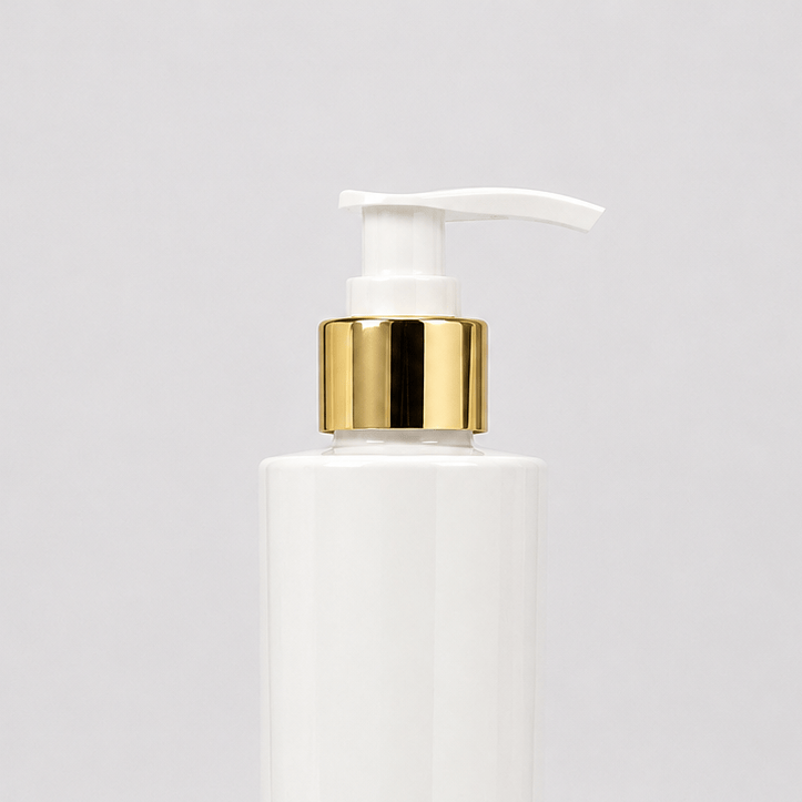 Pravada private Label Shiny Gold Lotion Pump - 24-410